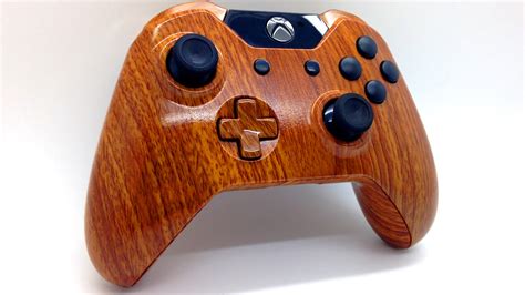 Wooden Themed Custom Painted Xbox One Controller Acidic Gaming Youtube