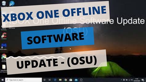 Xbox One Offline System Update Osu1 Download From Website Youtube