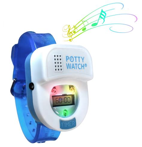 Potty Time Watch Toddler Toilet Training Aid Blue