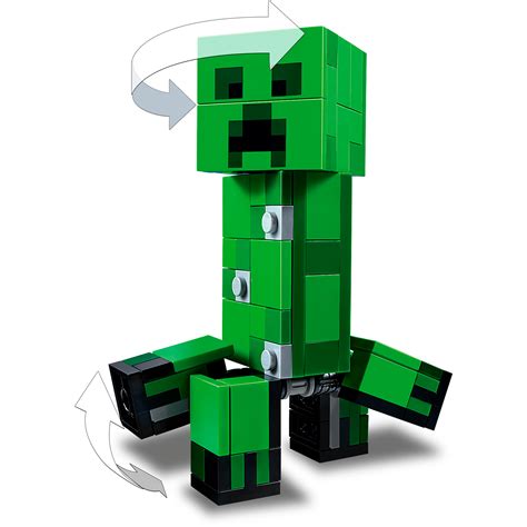 Lego Minecraft Creeper Bigfig Si Ocelot 21156