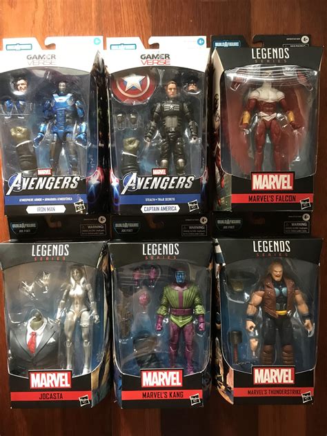 Marvel Legends Joe Fixit Wave Iron Man Captain America Falcon Jocasta