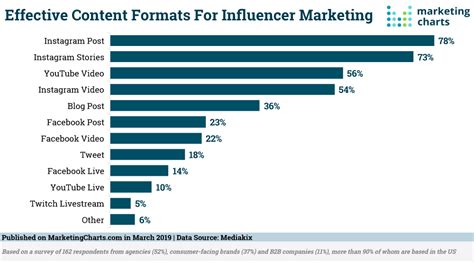 Influencer Content Marketing Formats