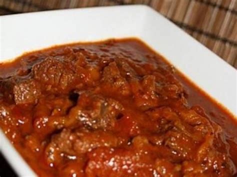 Boeuf à la sauce tomate Recette