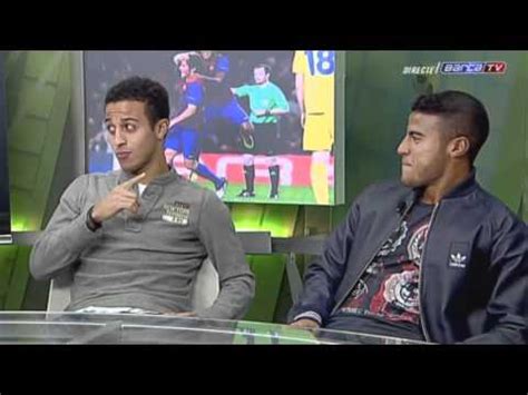 How will the two churrasco. Entrevista post partido a Thiago y Rafinha Alcántara en ...