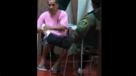 Prison Inmate Caught On Video Giving Officer Foot Rub