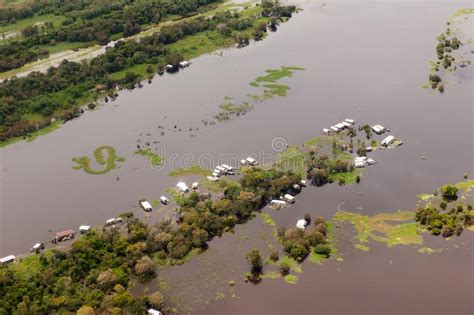 Flooding Time On Amazon Stock Photo Image Of Flood Aerial 29554970