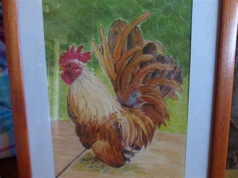 Rooster Rooster Painting Drawings