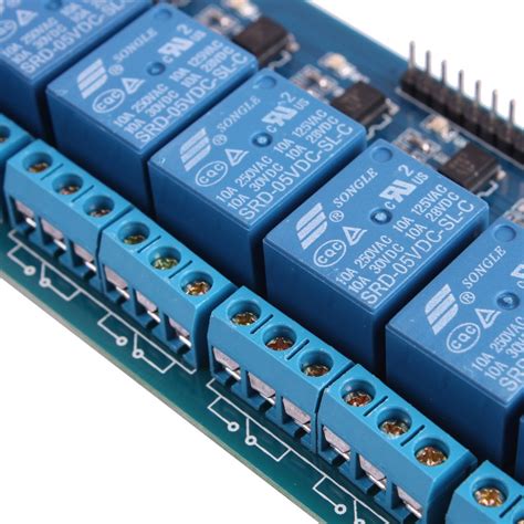 Dc5/12v 1 channel relay module opto isolated board for arduino and mcu projects. 8 Channel Isolated 5V 10A Relay Module opto coupler For ...
