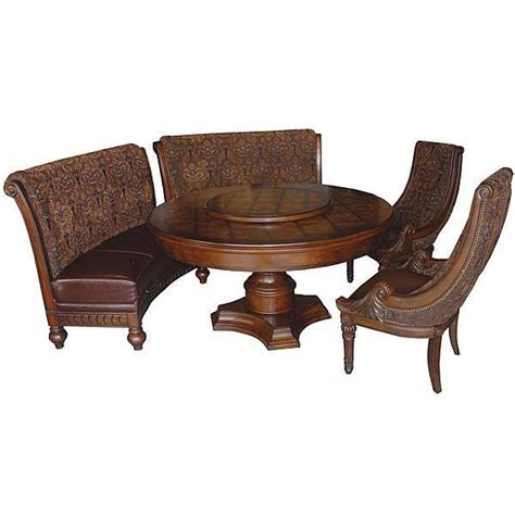 Round Dining Tables Bench Seating Hawk Haven