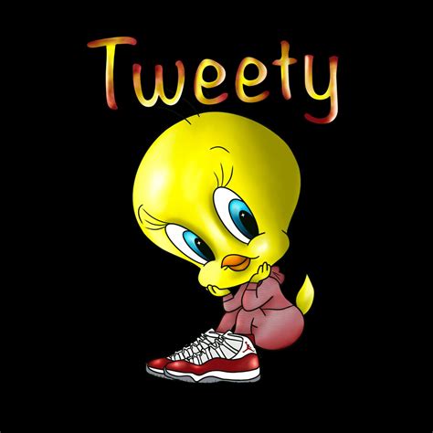 Tweety Bird Cartoon Digital Instant Download Art Print Png Etsy