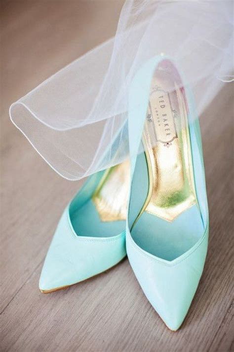 Scarpe da cerimonia blu elettrico con platform, tacco 12. Scarpe da sposa colorate, originali, particolari: i ...