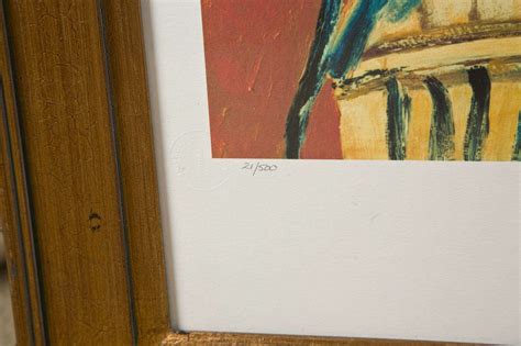 Pair Of Framed Pablo Picasso Lithographs Numbered At 1stdibs Picasso