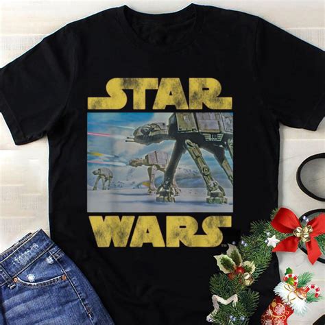 Top Star Wars Vintage Imperial At At Battle Of Hoth Shirt Hoodie