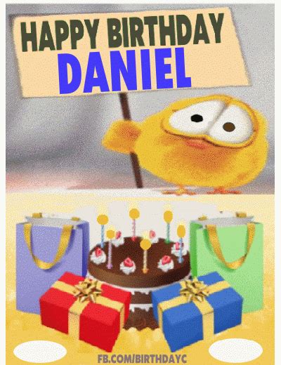 Happy Birthday Daniel  Birthday Greeting Birthdaykim