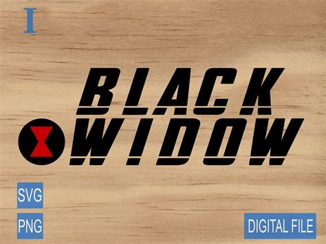 Black Widow Svg Black Widow Logo Svg Black Widow Symbol Svg Etsy