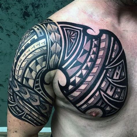 46 fabulous vine tattoo on arm. 75 Tribal Arm Tattoos For Men - Interwoven Line Design Ideas