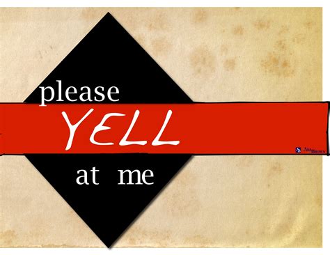 Please Yell at Me - Canadian Counselling and Psychotherapy Association