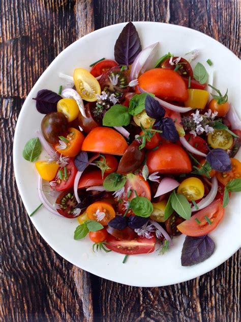 Tomato Basil Salad Recipe • Ciaoflorentina