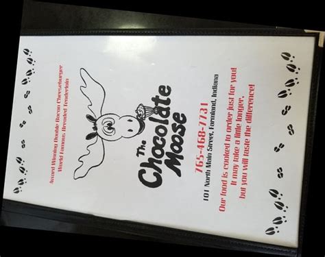 People found this by searching for: The Chocolate Moose, Farmland - Restaurant Reviews, Phone ...