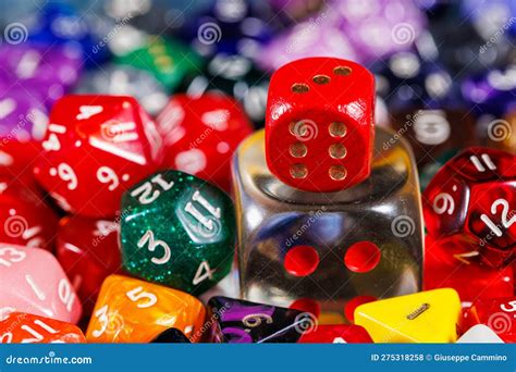 Dice For Board Game And Role Playing Game Stock Photo Image Of Number