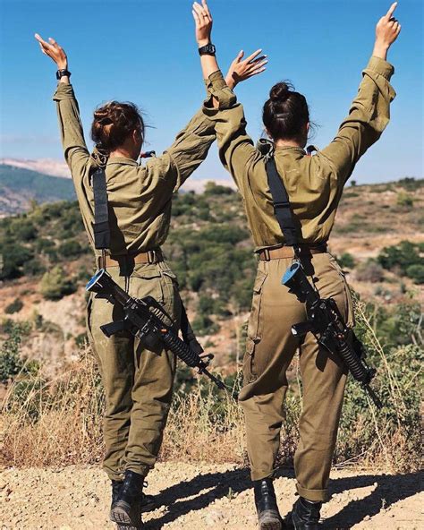 Idf Israel Defense Forces Military Girls Loveisrael No Statesolution Idf Women Military Women