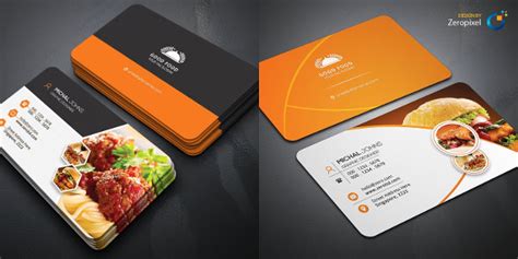 Make it impactful with clear contact information, a sleek card design and a memorable tagline. 25+ Restaurant Business Card Templates - Free & Premium ...