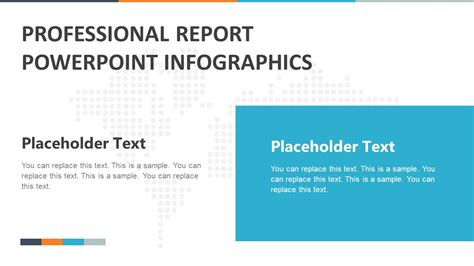 Professional Report Infographics Powerpoint Template Slidemodel