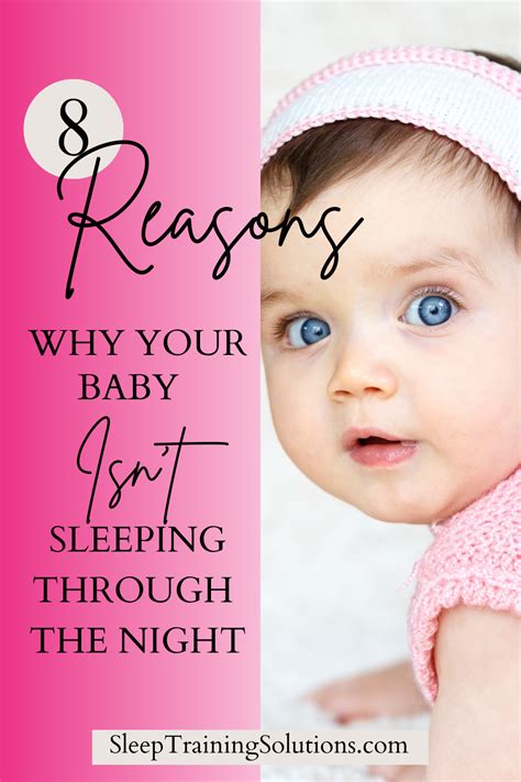 8 Reasons Why Your Baby Isnt Sleeping Through The Night — Sleep
