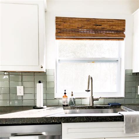 These custom cordless roman style woven wood shade have a smooth appearance which. Cordless Woven Wood Shade in 2020 | Woven wood shades ...