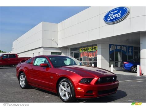 2014 Ruby Red Ford Mustang Gt Premium Coupe 80895074