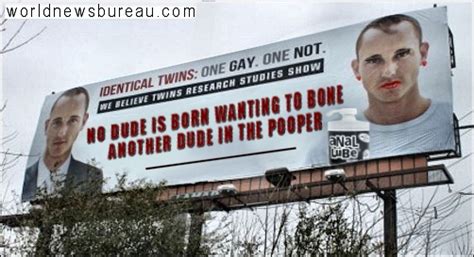 Gay Rights Activists Outraged Over Billboard Big Hairy News