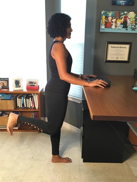 See more ideas about workout, fitness motivation, fitness body. 3 Exercises You Can Do at Your Standing Desk That Will ...