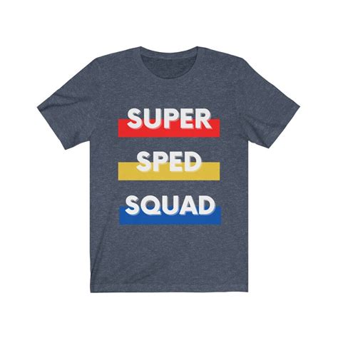 Super Sped Squad T Shirt Sped T Shirt Para Pädagoge Etsy