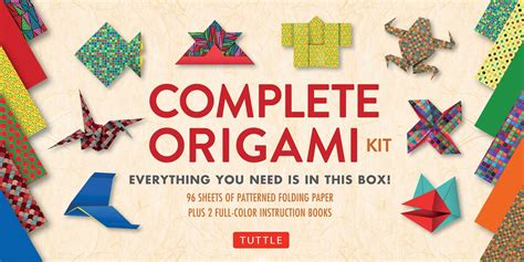 Complete Origami Kit Kit With 2 Origami How To Books 98 Papers 30