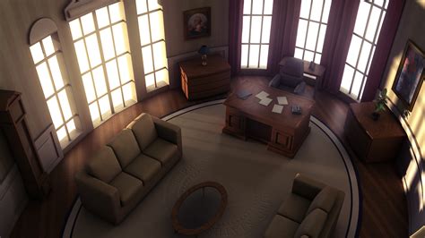 Artstation Oval Office