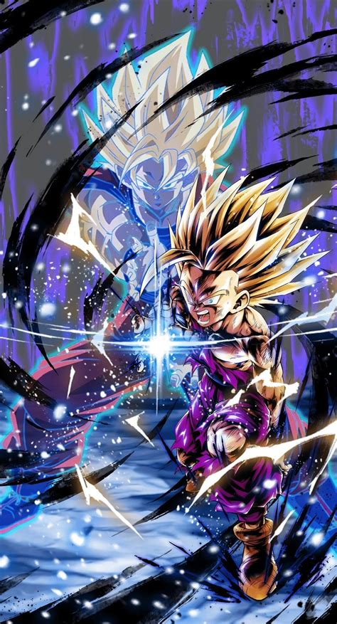 Legends Limited Gohan Super Saiyan 2 Dragon Ball Legends 壁紙 ドラゴンボール