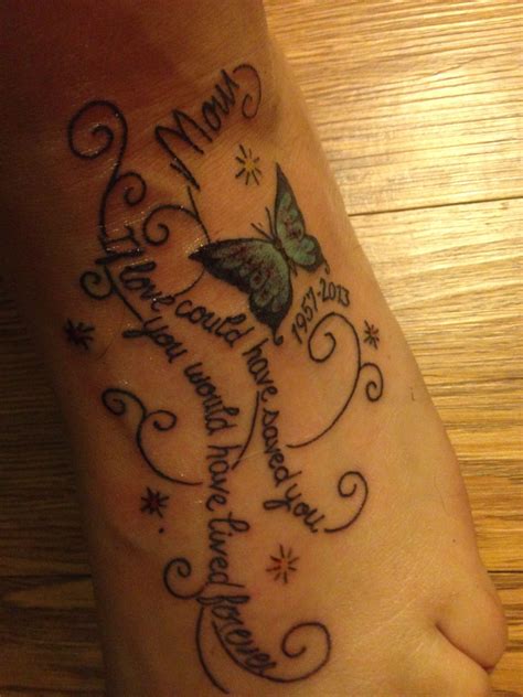 Another Pic Of My New Tattoo In Memory Of My Mom Memorial Tattoos