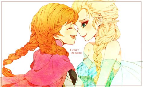 Elsa And Anna Frozen Drawn By Komomo Danbooru