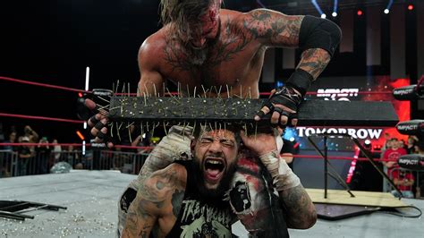 Trey Miguel Has A Ball In A Bloodbath With Crazzy Steve Slam Wrestling