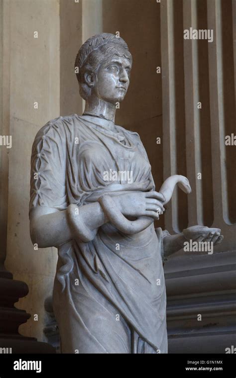 A Statue Of Livia Drusilla Wife Of The Roman Emperor Augustus At Castle Howard Yorkshire