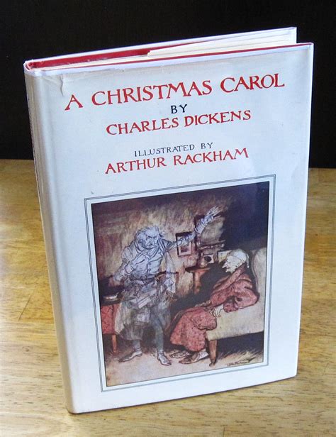 A Christmas Carol Illustrated By Arthur Rackham By Dickens Charles Fine Hard Cover 1977