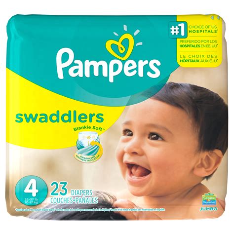 Pampers Swaddlers Diapers Size Count Walmart Com Walmart Com
