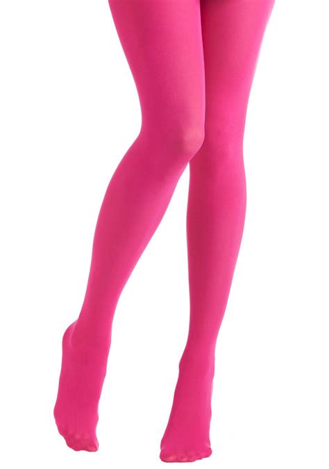 tights for every occasion in hot pink mod retro vintage tights pink tights