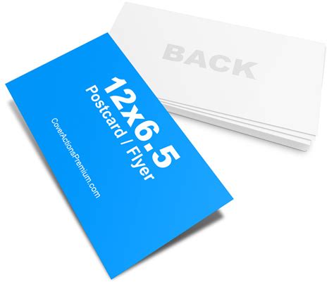 ✓ free for commercial use ✓ high quality images. 6.5 x 12 Postcard Mockup | Cover Actions Premium | Mockup ...