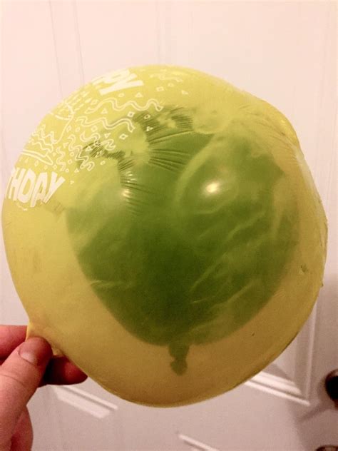 Almost 2 Years Later This Balloon In A Balloon I Inflated Still Has Air Rmildlyinteresting