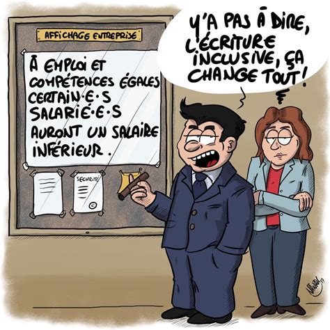 Point milieu écriture inclusive : L'écriture inclusive, véritable avancée... - Nawak ...
