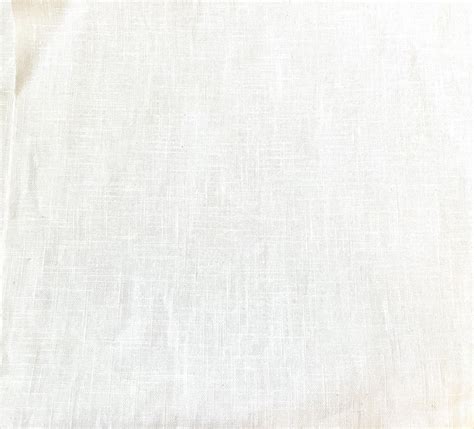Fabric White Linen Goldstitch