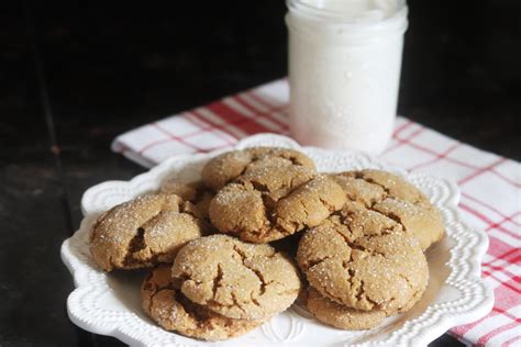 Classic Gingersnap Cookies Wheat Recipe ⋆ Health Home And Happiness