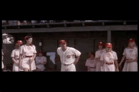 Tom Hanks Theres No Crying In Baseball GIF Find Share On GIPHY