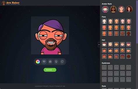 Avatar Maker Create Cartoon Avatars Online For Free Sideprojectors